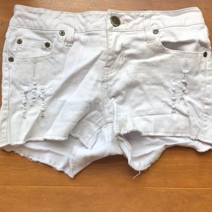 White Shorts